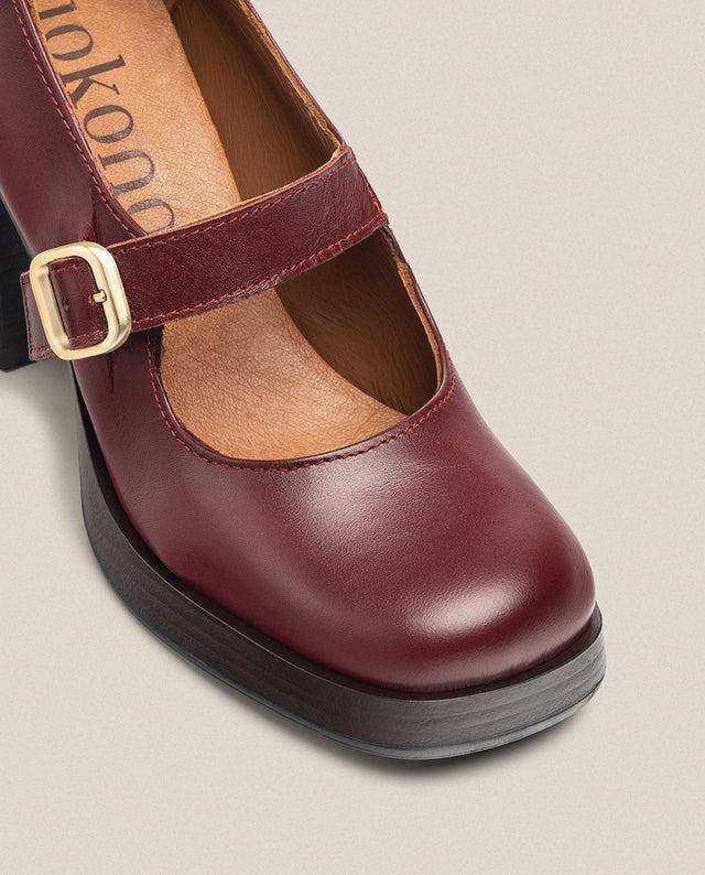 Yokono Zapato De Tacón KOLIN-010 Burdeos