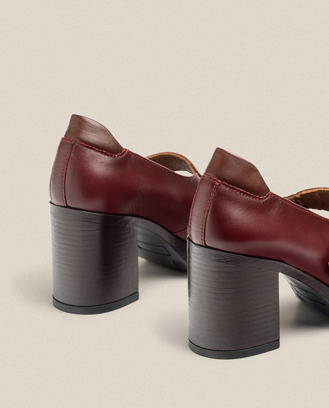 Yokono Zapato De Tacón KOLIN-010 Burdeos