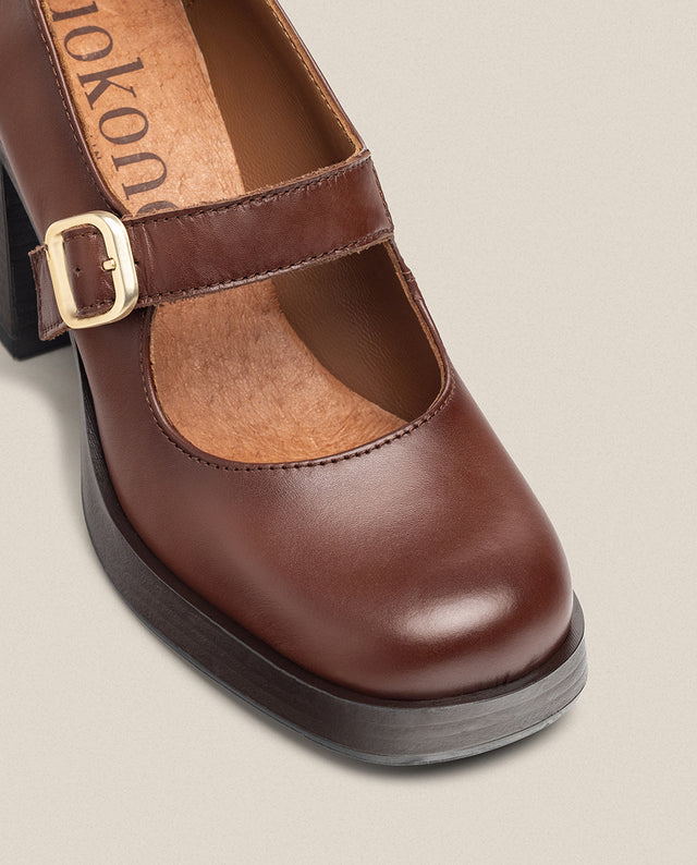 Yokono Zapato De Tacón KOLIN-010 Marrón