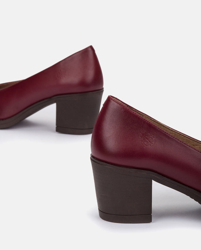 Yokono Zapato De Tacón LILLE-007 BURDEOS