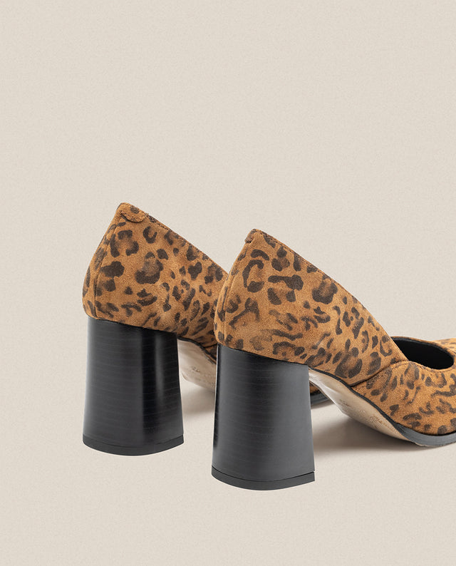 Yokono Zapato De Tacón LOIR-001 Leopardo