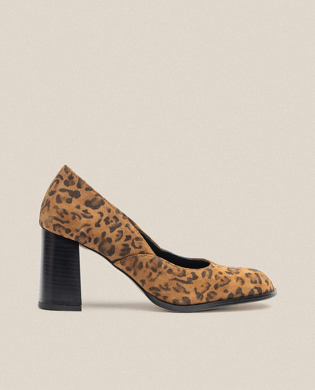 yokono Zapato de tacón LOIR-001 leopardo