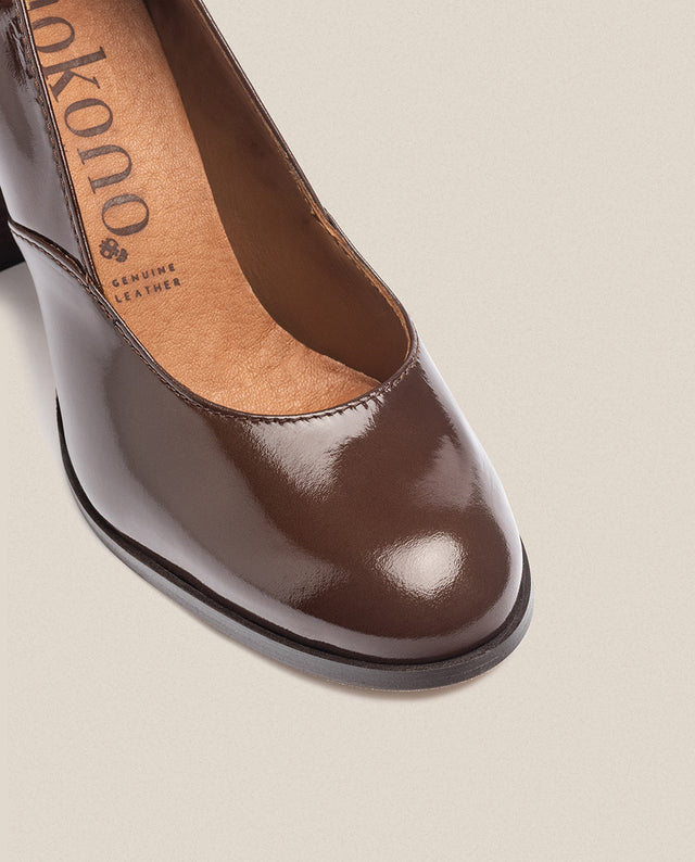 Yokono Zapato De Tacón LOIR-001 Marrón