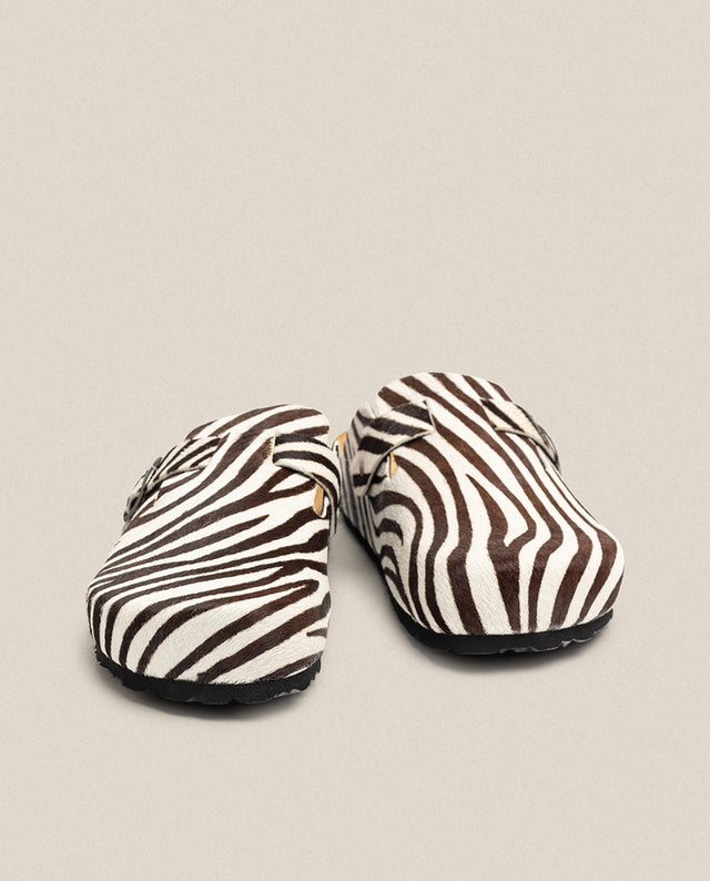 Yokono Zapato Plano ZUECO-599 Cebra