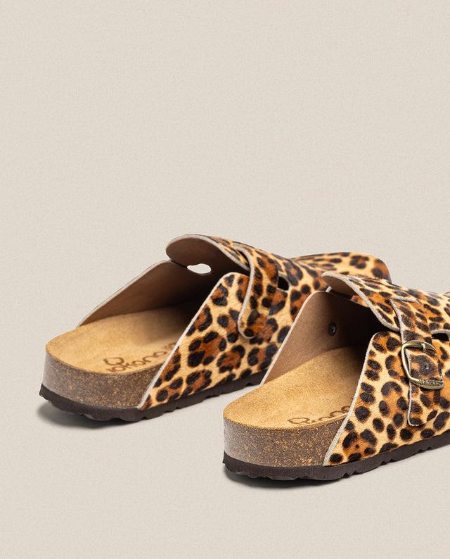 Yokono Zapato Plano ZUECO 599 Leopardo