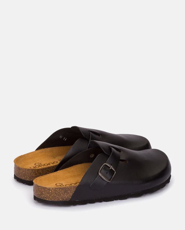 Yokono Zapato Plano Zueco 599 Negro