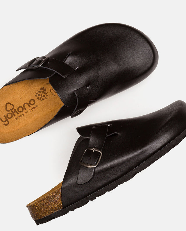 Yokono Zapato Plano ZUECO-599 Negro