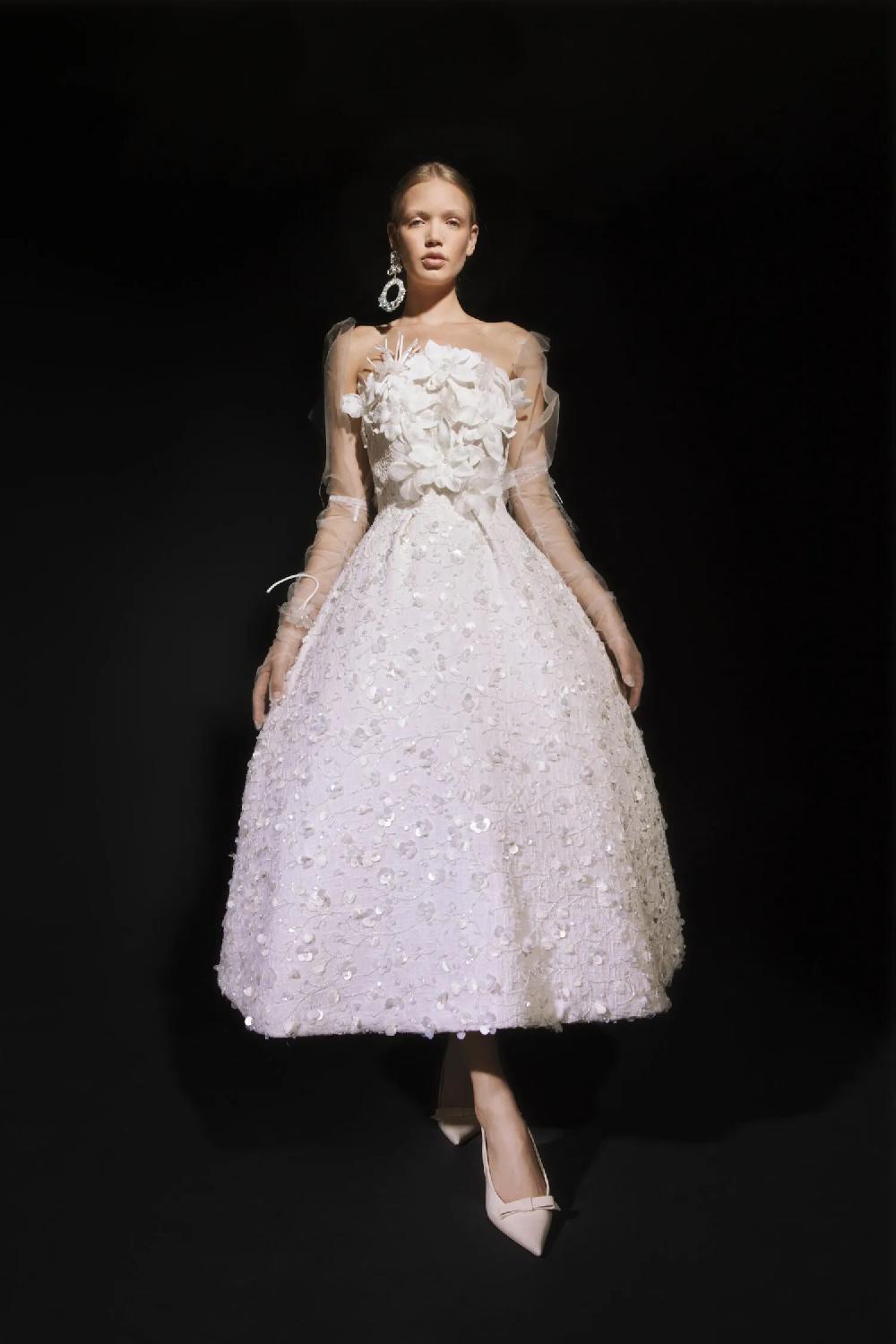 yolancris barcelona AZZURRA MIDI DRESS