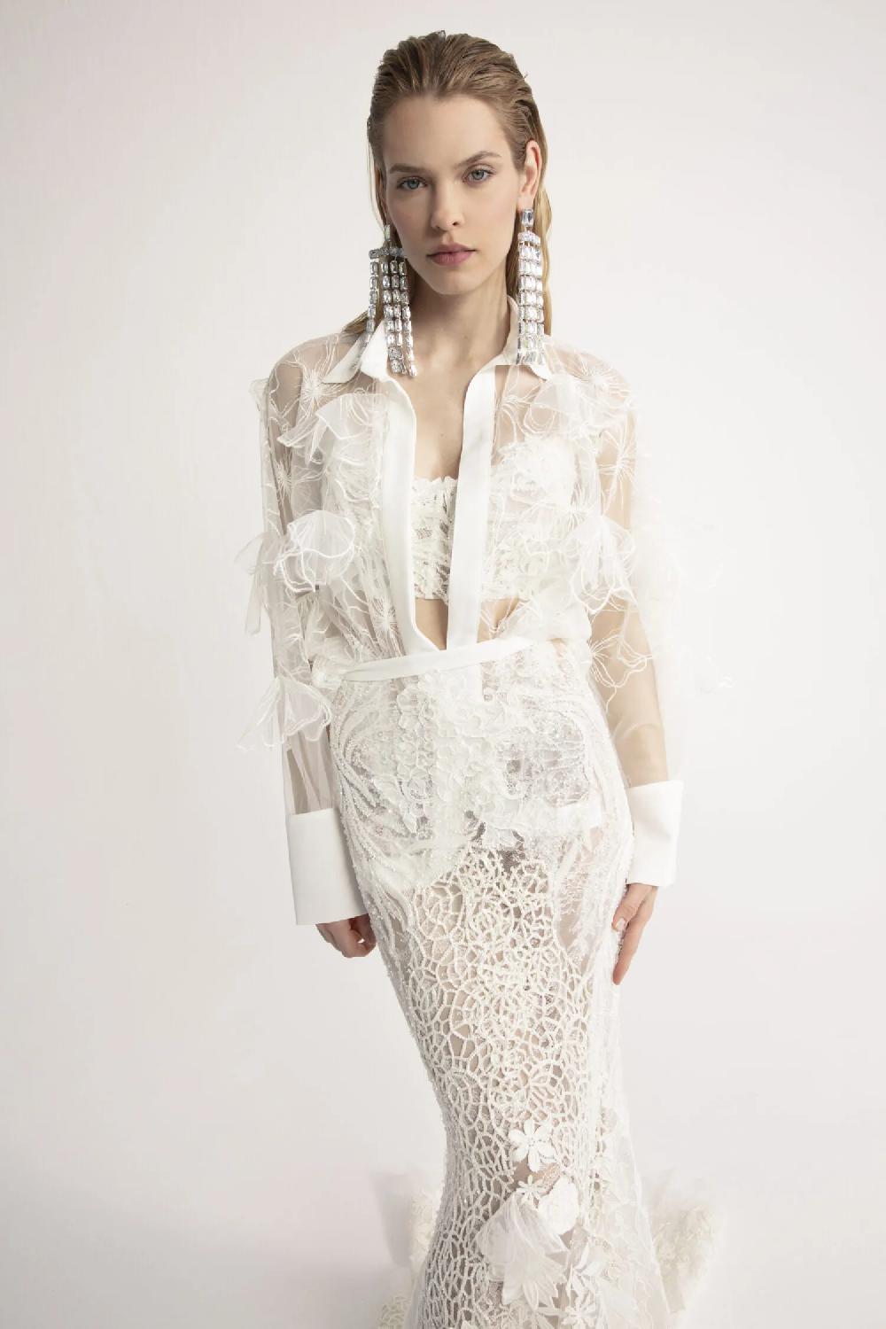 Yolancris Barcelona OLETHEA TOP BLOUSE & SKIRT