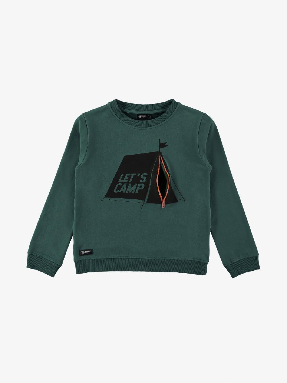 Yporqué CAMPING ZIPPER SWEAT