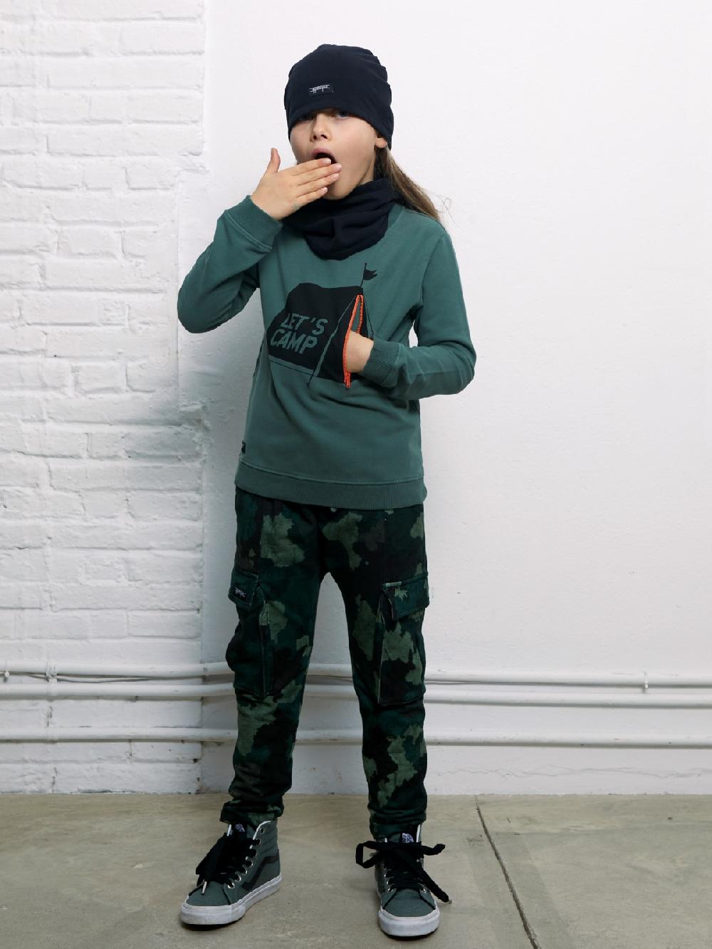 Yporqué CAMPING ZIPPER SWEAT