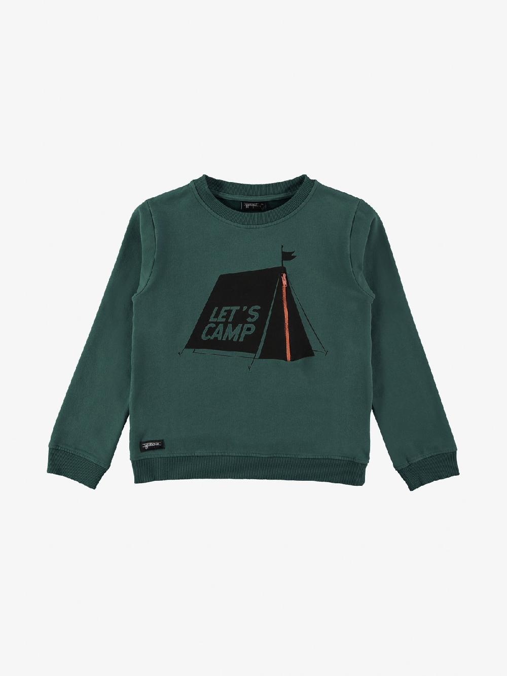 yporqué CAMPING ZIPPER SWEAT