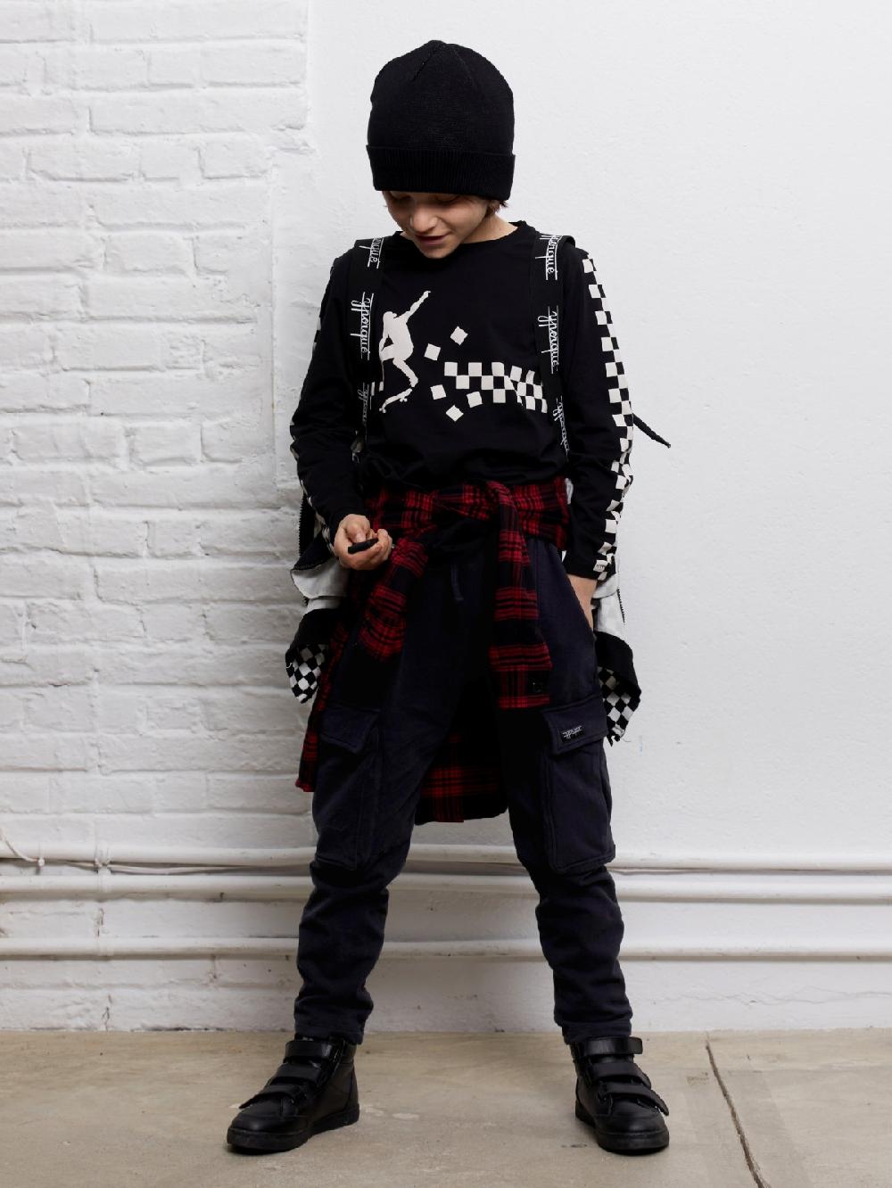 Yporqué CARGO PANTS (BLACK)