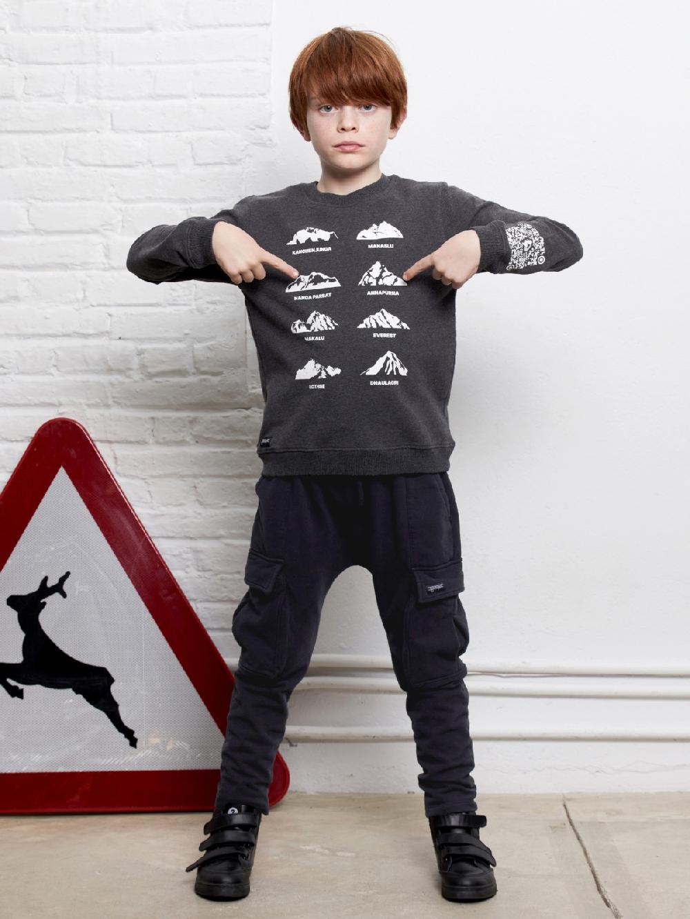 Yporqué MOUNTAINS QR SWEAT