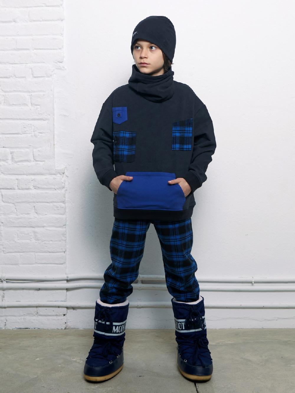 Yporqué MULTIPOCKETS WIDE SWEAT