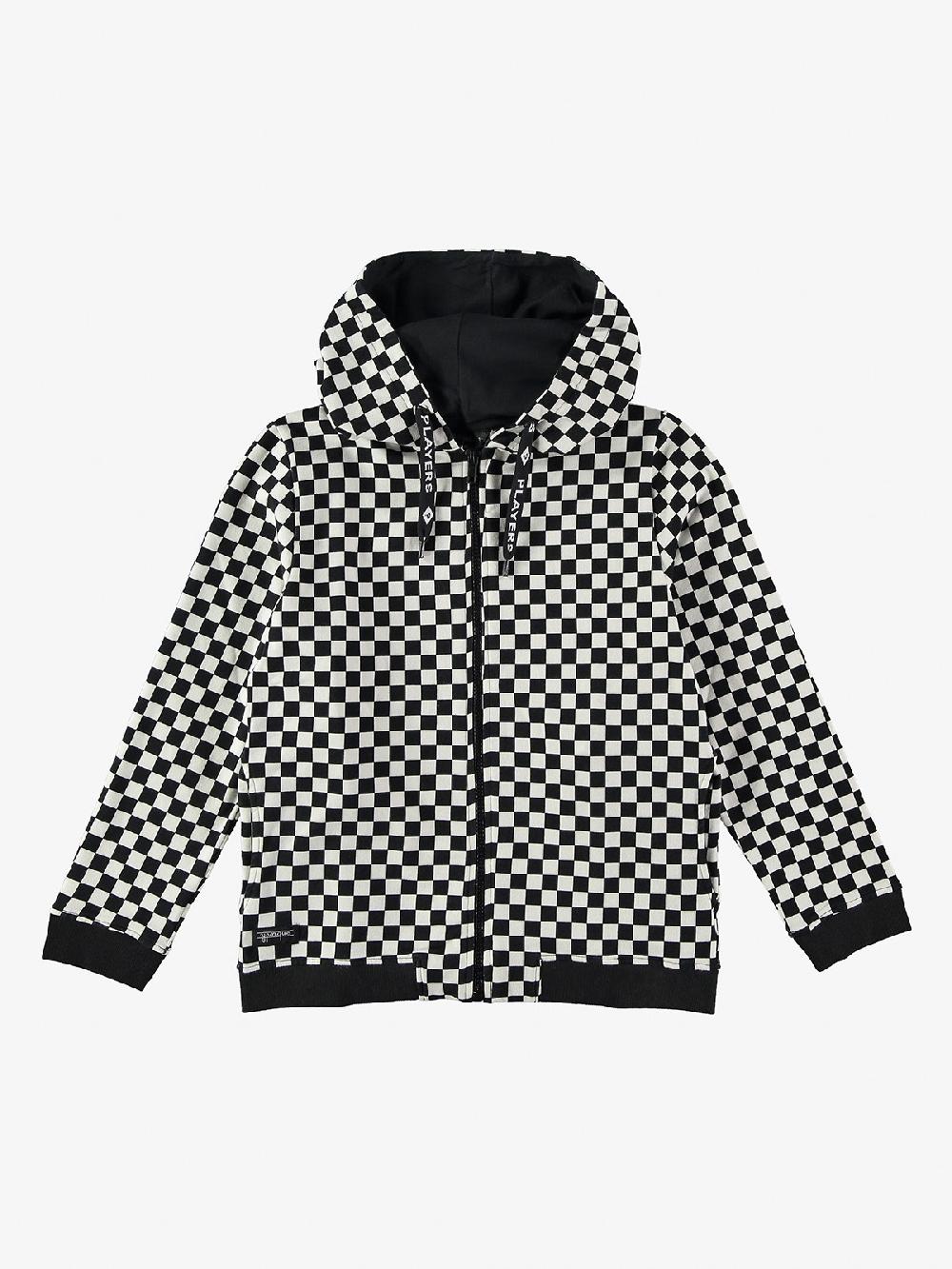 yporqué PIXEL ZIPPER HOODIE