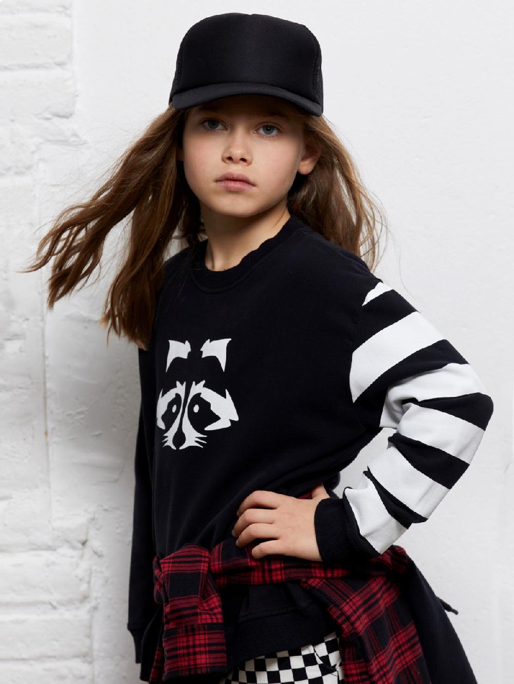 Yporqué RACCOON WIDE SWEAT