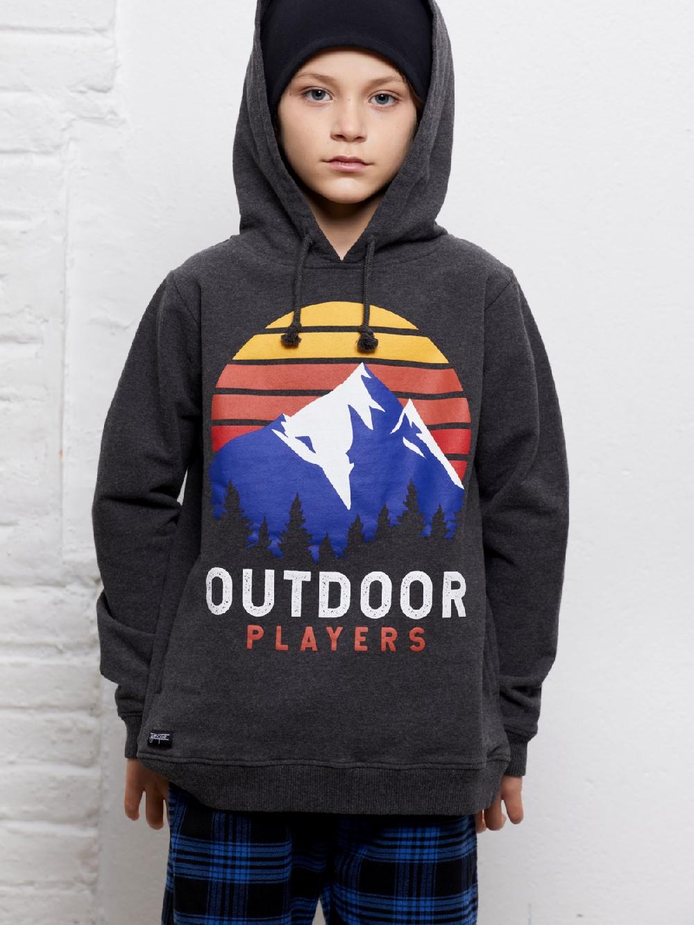 Yporqué SLOGAN BIG HOODIE