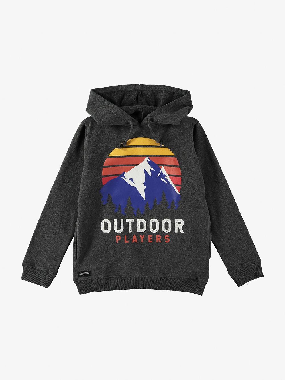 yporqué SLOGAN BIG HOODIE
