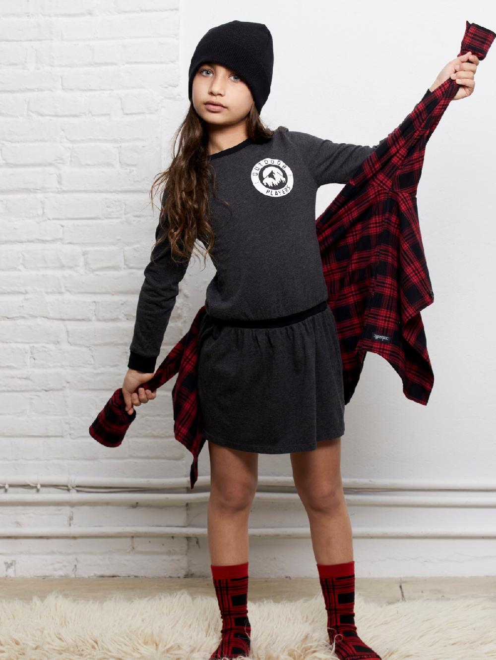Yporqué SLOGAN SHORT DRESS