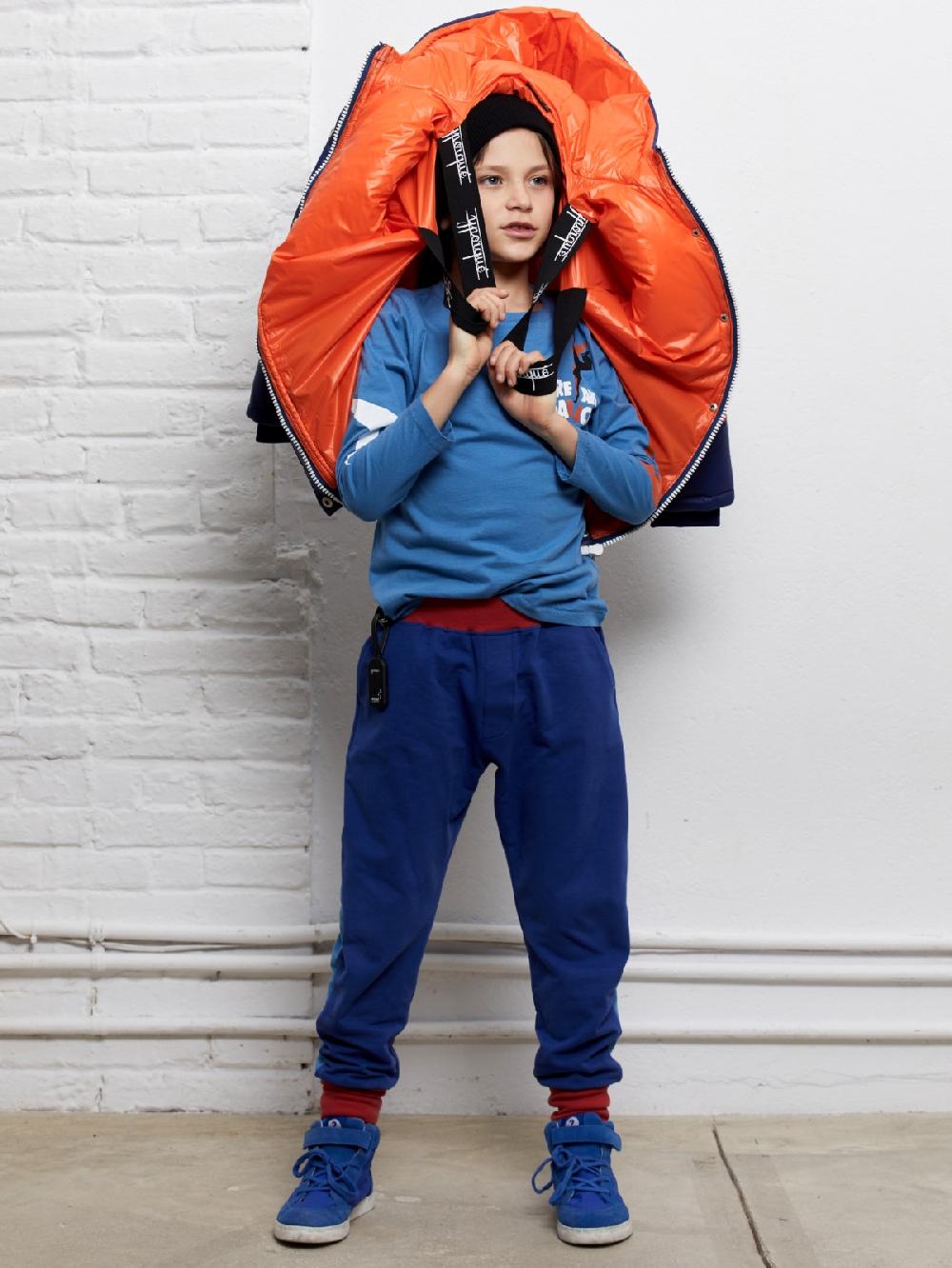 Yporqué TRICOLOR JOGGER (BLUE)