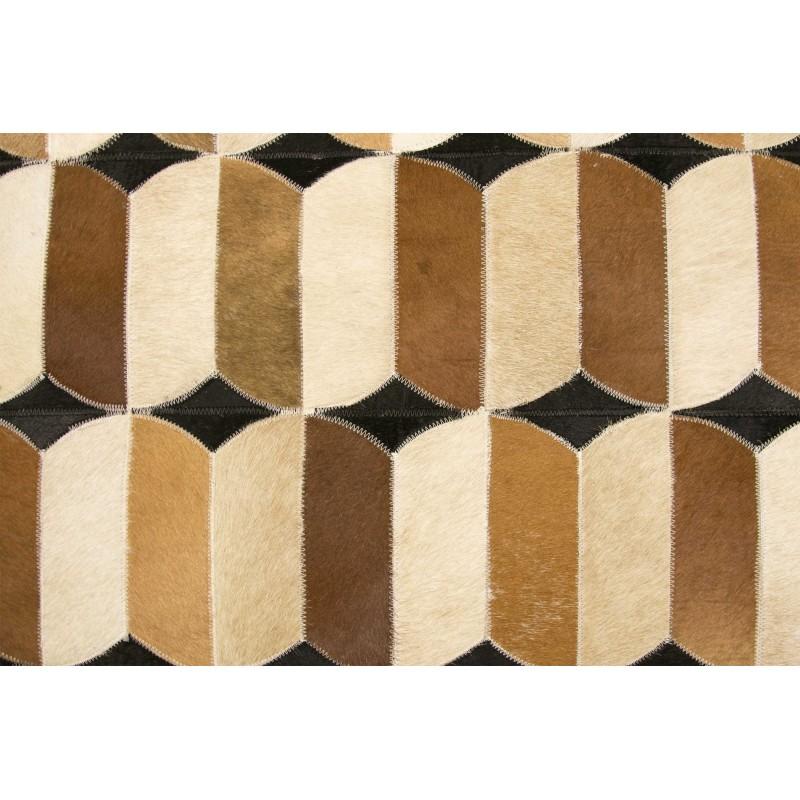 Zerimar Shoes Alfombra Patchwork Piel De Vaca PLAST - Varias Medidas