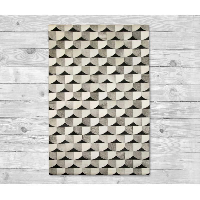 Zerimar Shoes Alfombra Patchwork Piel De Vaca THORN - Varias Medidas