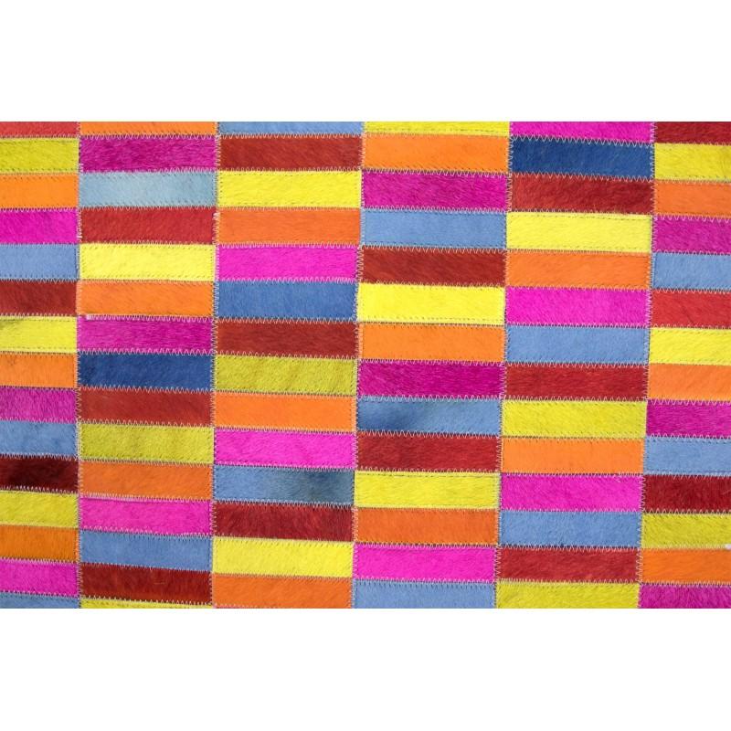 Zerimar Shoes Alfombra Patchwork Piel De Vaca WARM - Varias Medidas