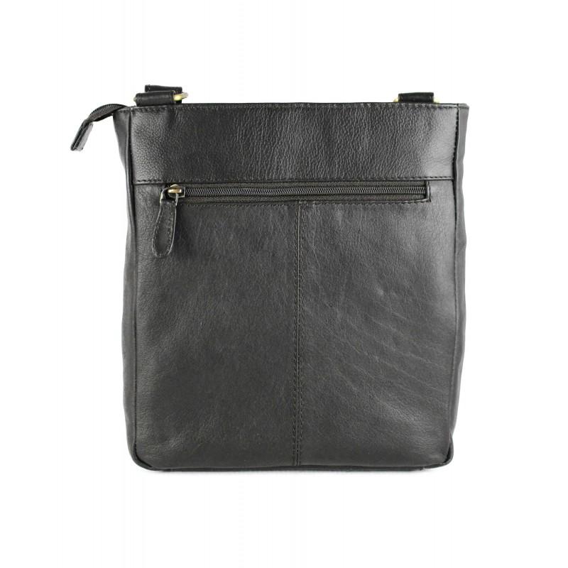 Zerimar Shoes Bandolera De Piel Estilo Vintage 26x23x7 Cm GORO