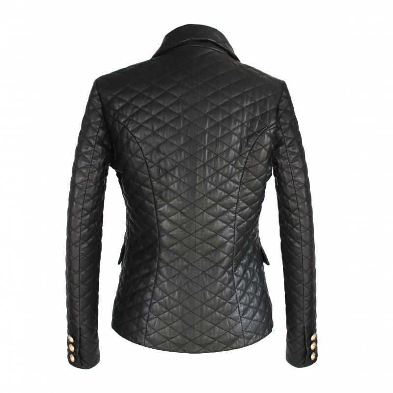 Zerimar Shoes Blazer Acolchada Con Botones Modelo DOFANA