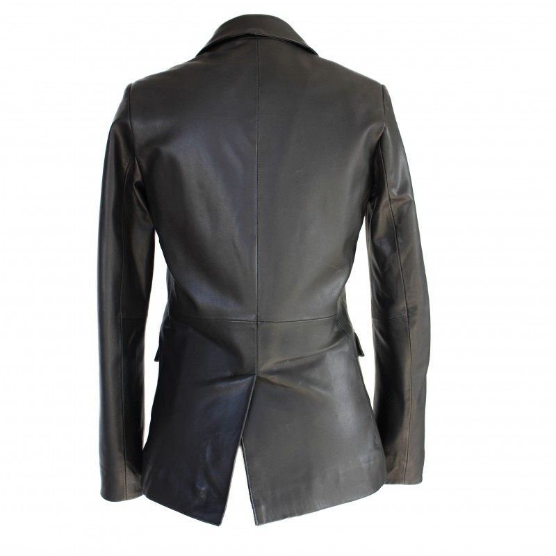 Zerimar Shoes Blazer De Piel Para Mujer Modelo VITTO