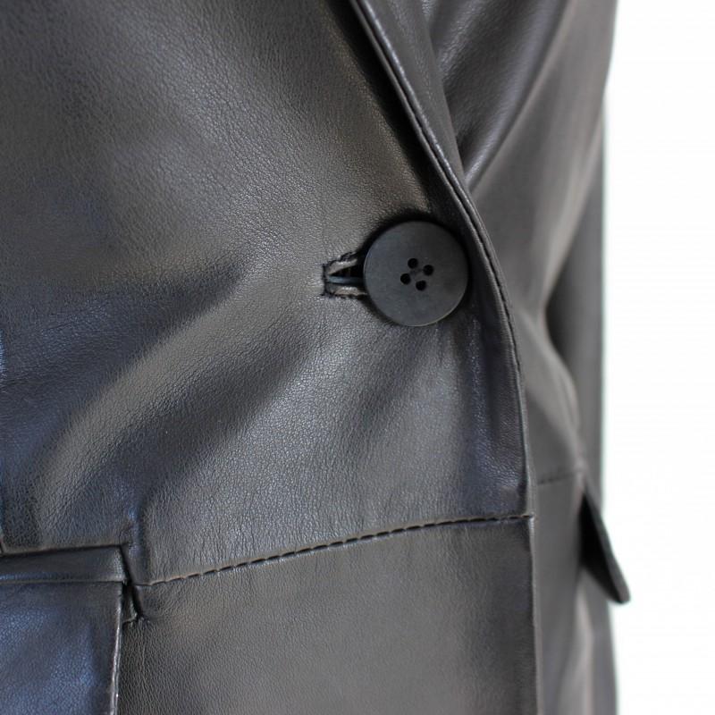 Zerimar Shoes Blazer De Piel Para Mujer Modelo VITTO