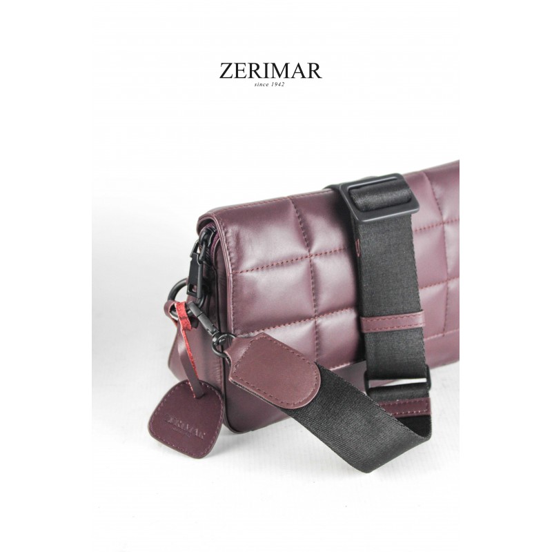 Zerimar Shoes Bolso Acolchado Modelo FIDE 24x8x15 Cm