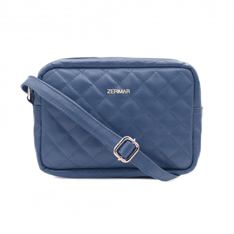 Zerimar Shoes Bolso Bandolera Acolchado De Piel 15x20x6 Cm