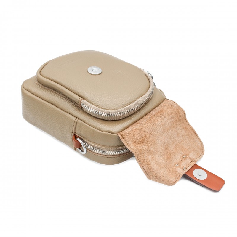 Zerimar Shoes Bolso Bandolera Pequeño De Piel 18x12 5x8 Cm