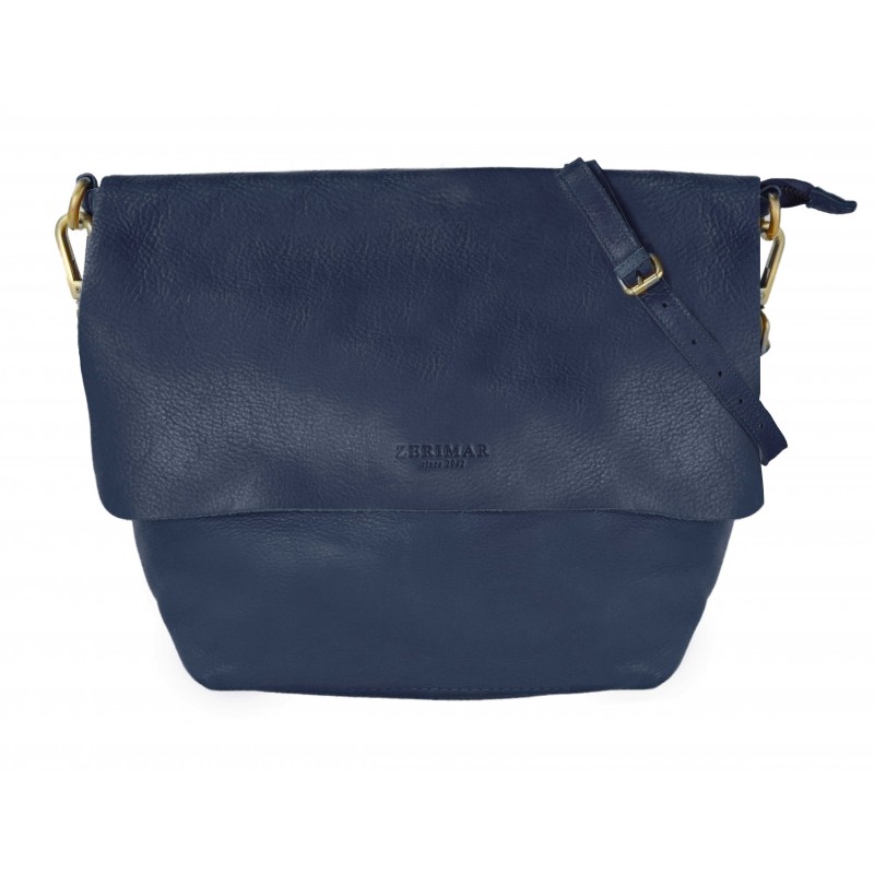 zerimar shoes Bolso de bandolera con solapa y cremallera VANDER 29x38 cm