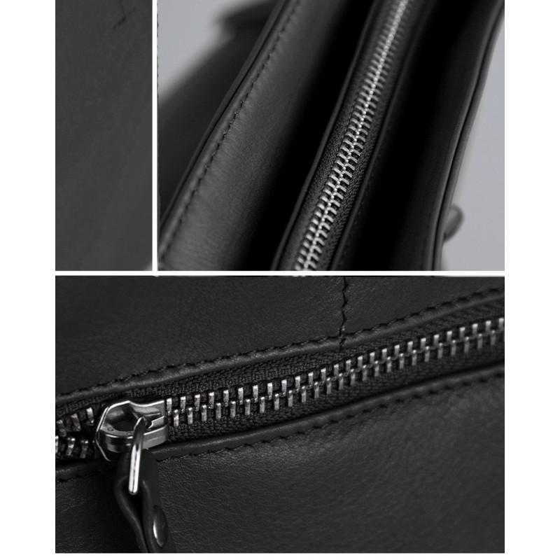 Zerimar Shoes Bolso De Piel Modelo CLEVE 36x10x29 Cm