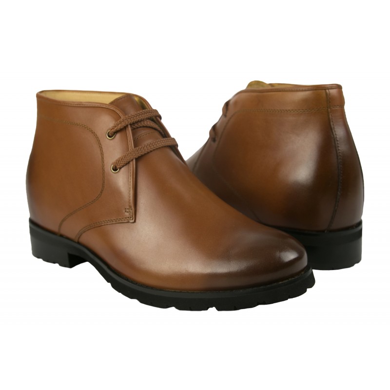 zerimar shoes Botas de piel de vestir con alzas de 7 5 cm para hombre zerimar shoes Botas de piel de vestir con alzas de 7 5 cm para hombre