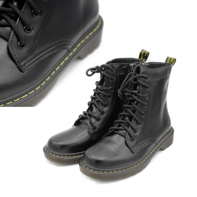 Zerimar Shoes Botas Estilo Militar Con Cremallera Modelo DOCTER