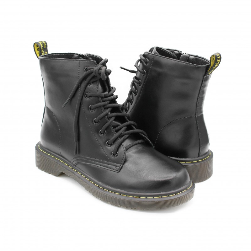 zerimar shoes Botas estilo militar con cremallera modelo DOCTER