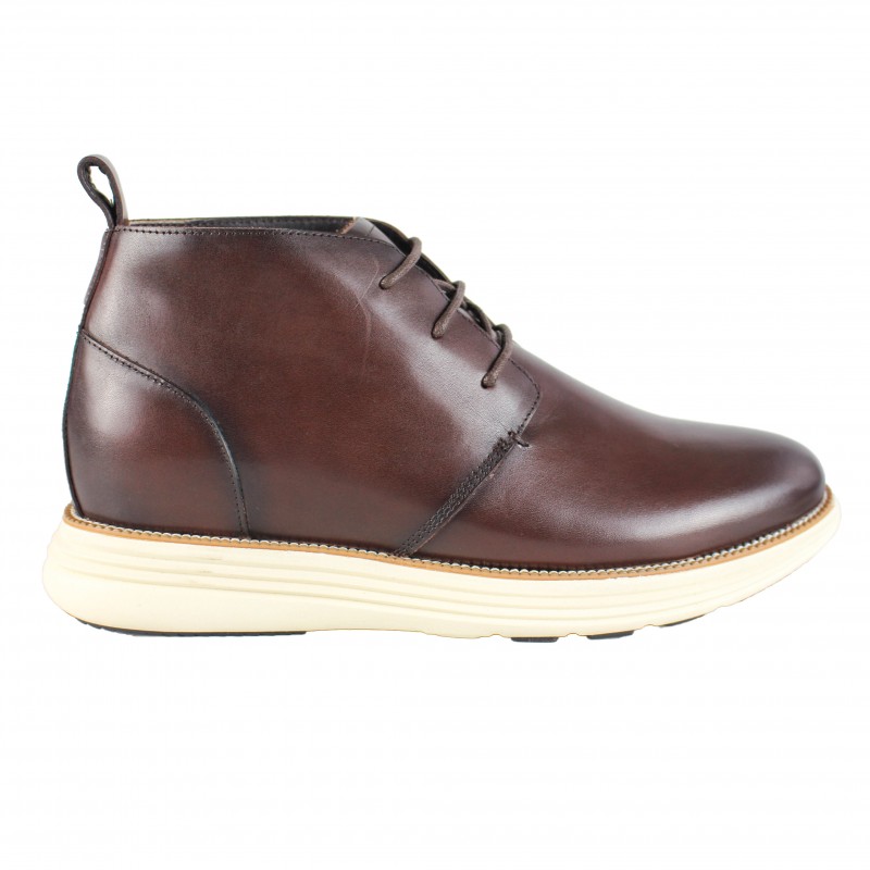 Zerimar Shoes Botines De Piel Con Alzas Interiores +7 Cm Modelo SEYMOUR