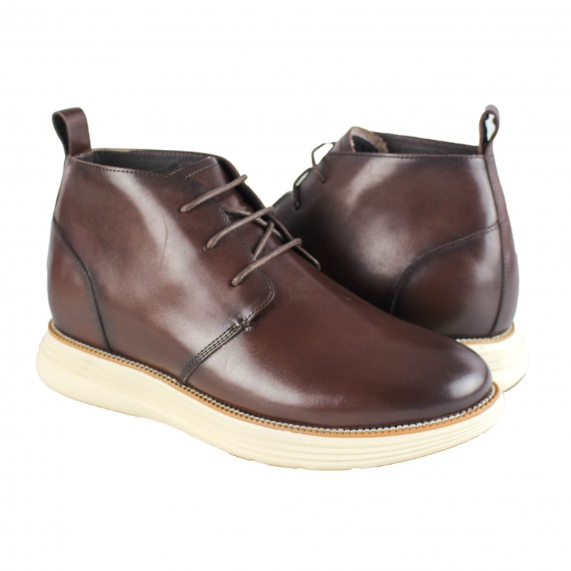 zerimar shoes Botines de piel con alzas interiores +7 cm modelo SEYMOUR zerimar shoes Botines de piel con alzas interiores +7 cm modelo SEYMOUR