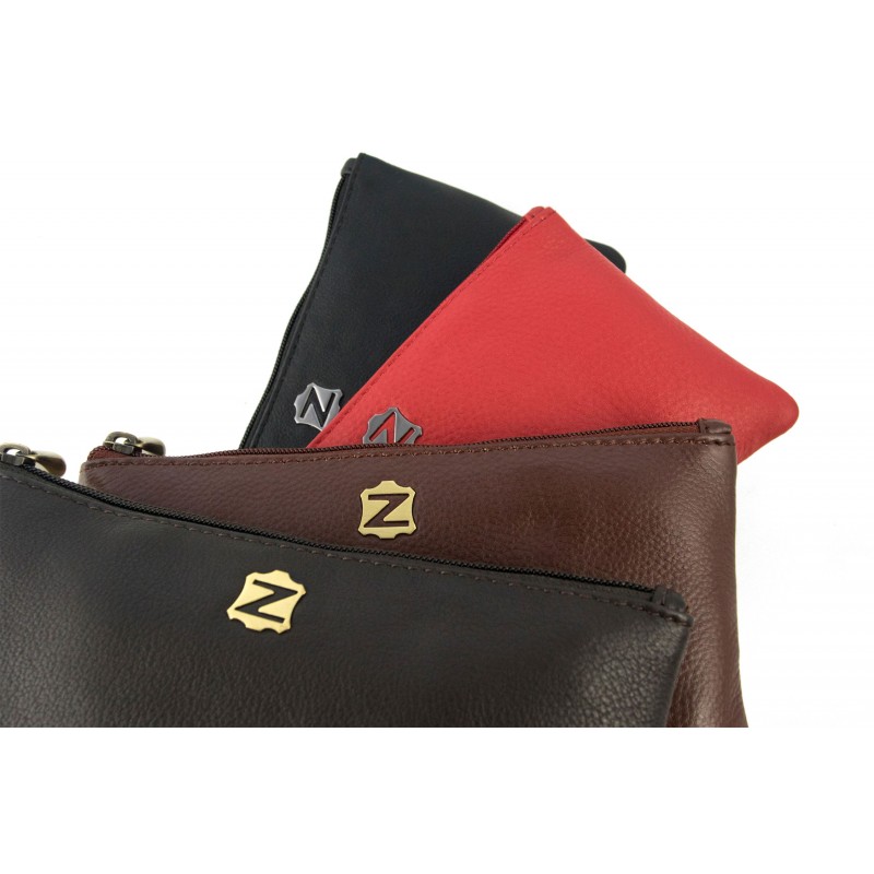 Zerimar Shoes Cartera De Mano Con Asa Corta Y Cremallera 21x12 Cm