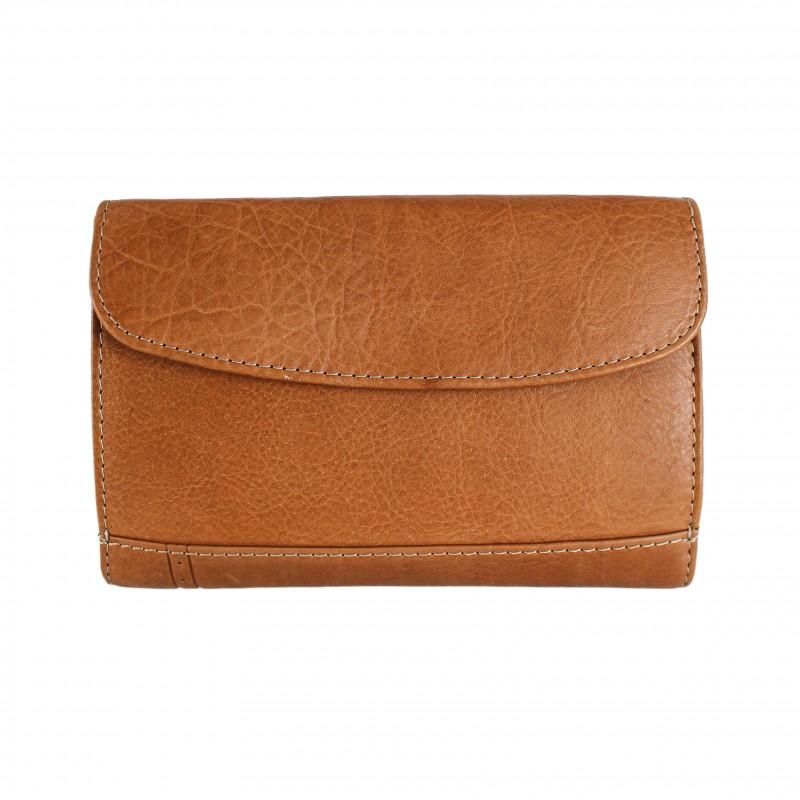 Zerimar Shoes Cartera De Piel Multiespacio Puntitos 17x12 Cm