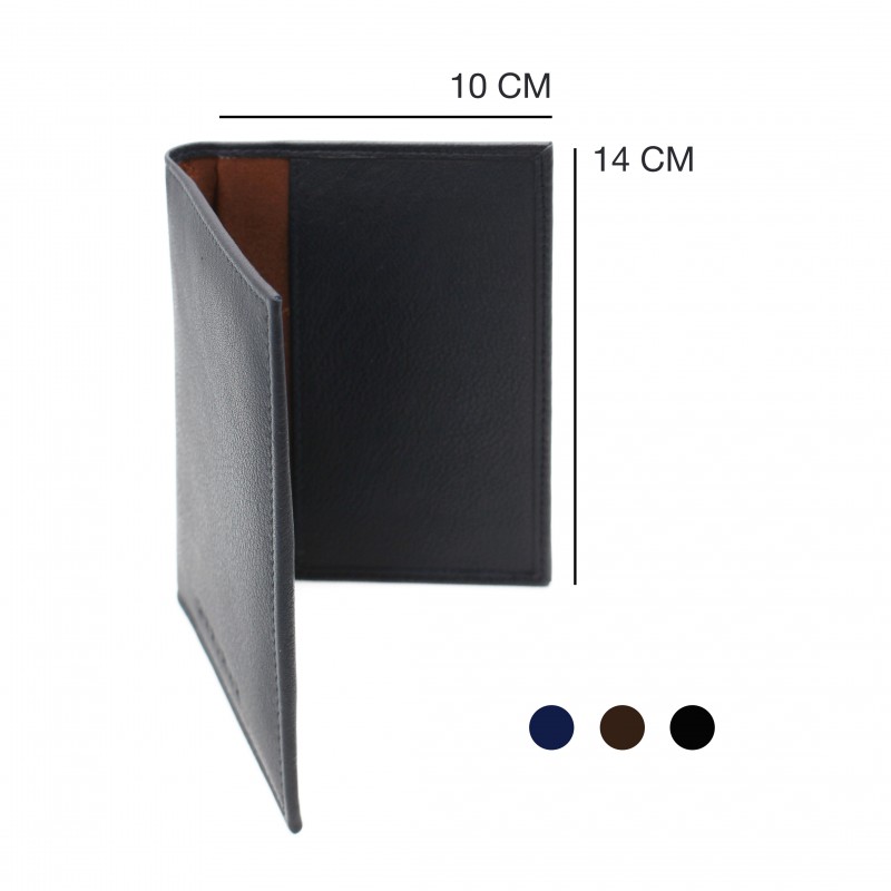 Zerimar Shoes Cartera Funda Pasaporte De Piel Multiespacio 14x10 Cm