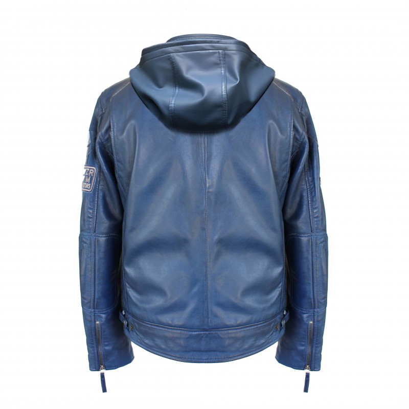 Zerimar Shoes Chaqueta Con Capucha De Piel Con Parches BOLLWO