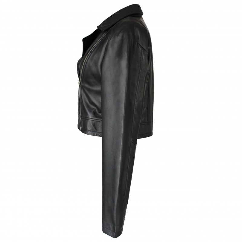 Zerimar Shoes Chaqueta Corta Heavy De Piel Modelo KNIVEY