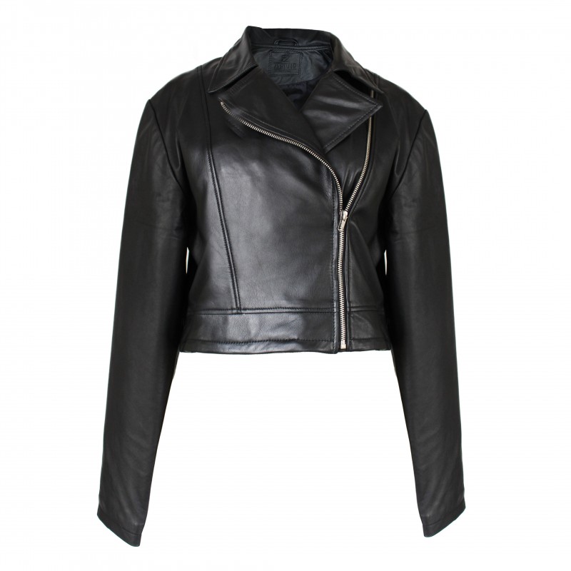 zerimar shoes Chaqueta corta heavy de piel modelo KNIVEY