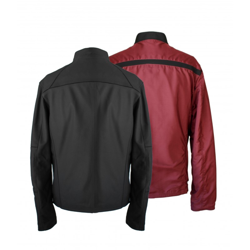 Zerimar Shoes Chaqueta De Cuero Reveresible Bicolor BLAGRAN