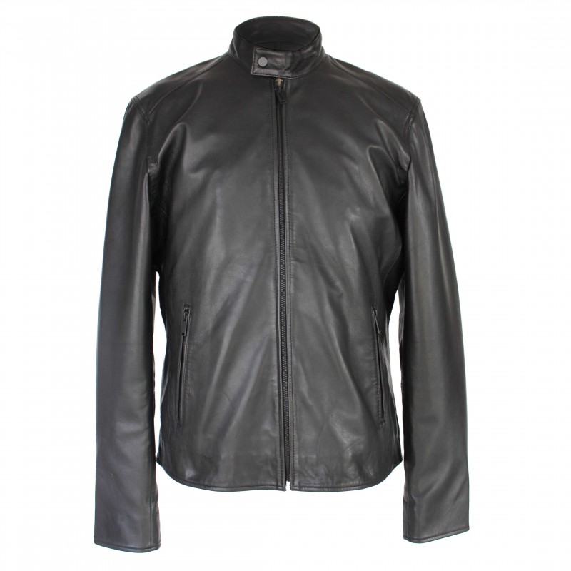 zerimar shoes Chaqueta de piel con cremallera NAULE